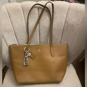 COACH Zip Top Tote